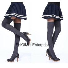 Factory Supply Classic Long Solid Knee-High Socks Stockings